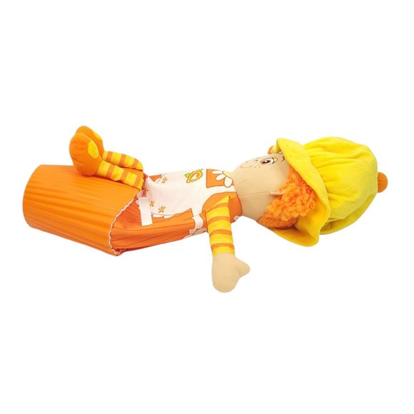Jay At Play Little Miss Muffin Doll 16 Inch Pop Flip Plush Toy Orange Yellow - Picture 6 of 11